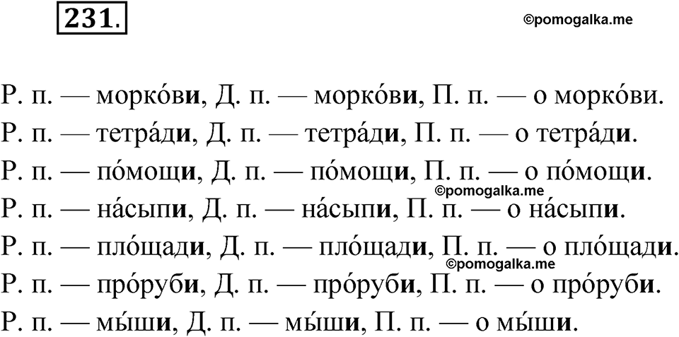 часть 1 страница 117 упражнение 231 русский язык 4 класс Рамзаева 2025