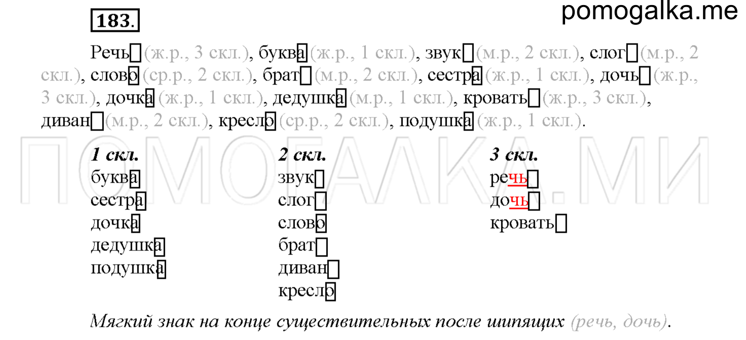 часть 1 страница 88 упражнение 183 русский язык 4 класс Соловейчик 2018