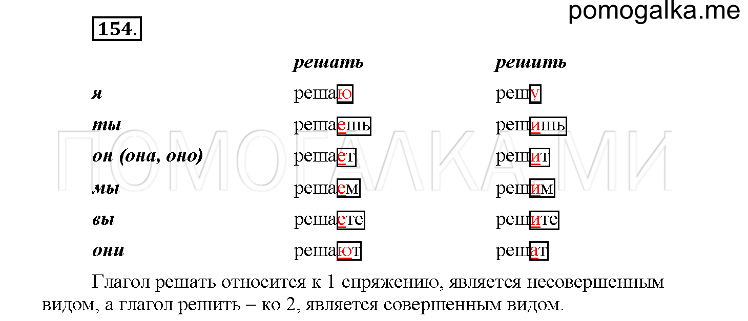Часть 1 страница 70 Упражнение 154 русский язык 4 класс Желтовская 2013 год