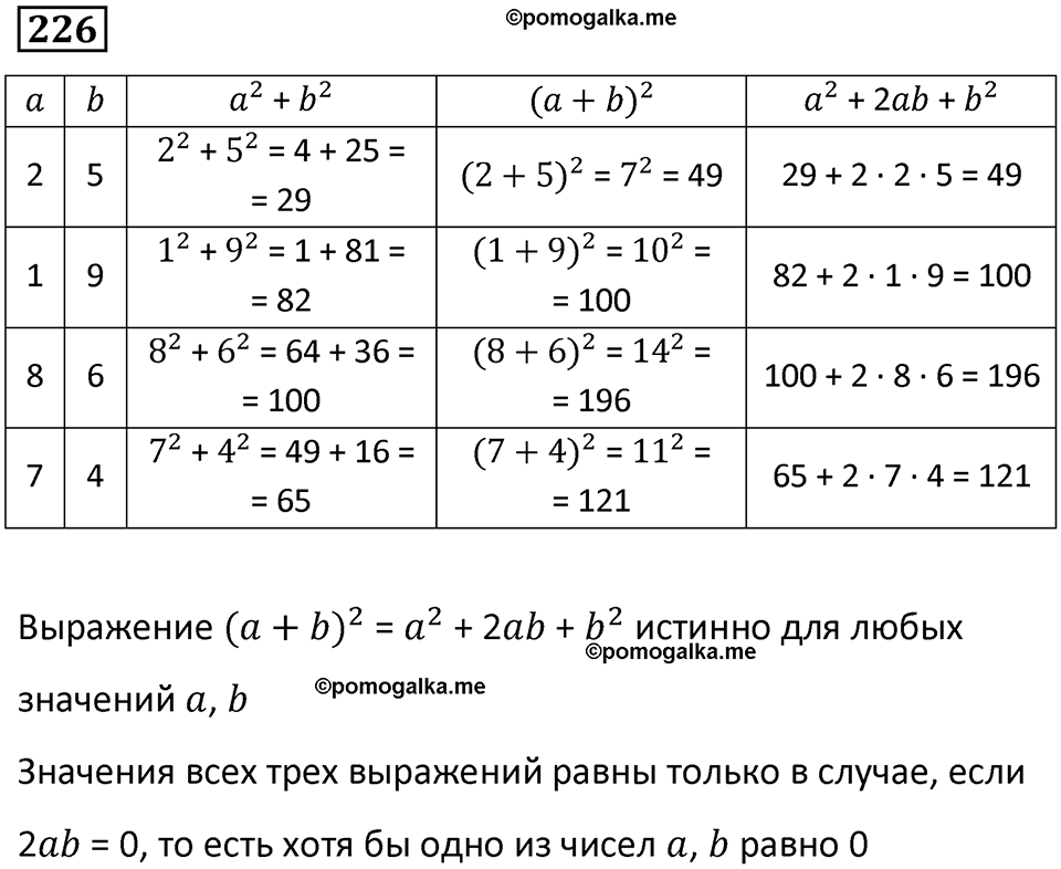 часть 2 страница 46 номер 226 математика 5 класс Дорофеев, Петерсон учебник 2024