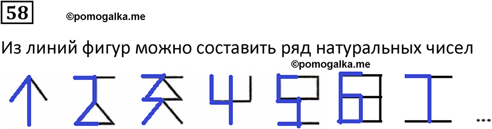 часть 2 страница 14 номер 58 математика 5 класс Дорофеев, Петерсон учебник 2024