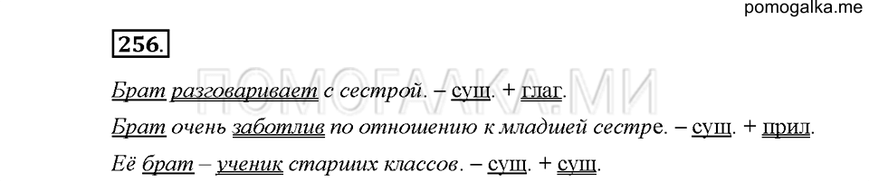 часть 1 страница 117 упражнение 256 русский язык 5 класс Львова учебник 2016 год