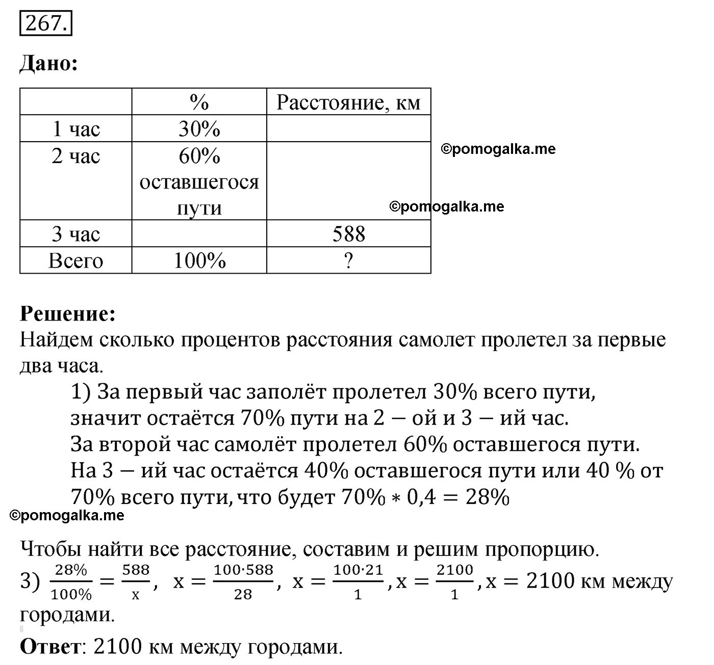 страница 127 вариант 4 номер 267 математика 5 класс Мерзляк дидактический материал 2022 год