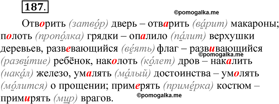 часть 1 страница 96 упражнение 187 русский язык 5 класс Рыбченкова учебник 2023 год