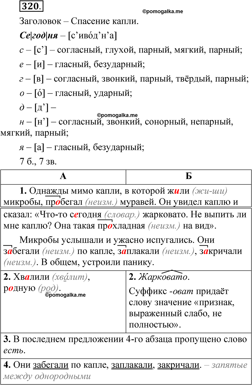 часть 1 страница 150 упражнение 320 русский язык 5 класс Рыбченкова учебник 2023 год