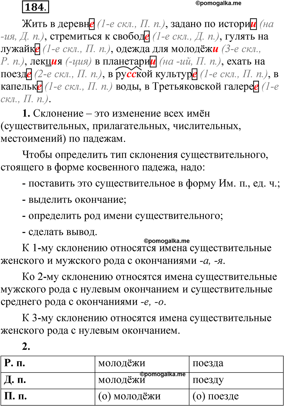 часть 2 страница 91 упражнение 184 русский язык 5 класс Рыбченкова учебник 2023 год