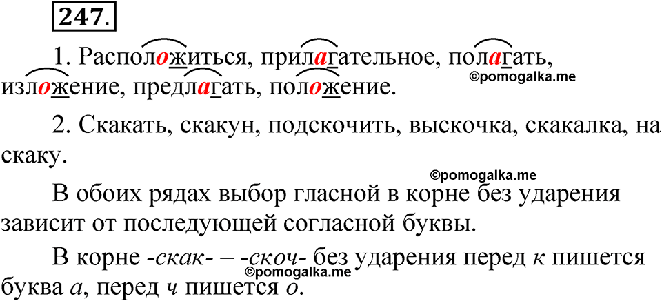 часть 2 страница 113 упражнение 247 русский язык 5 класс Рыбченкова учебник 2023 год