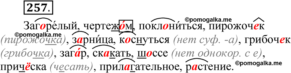 часть 2 страница 117 упражнение 257 русский язык 5 класс Рыбченкова учебник 2023 год