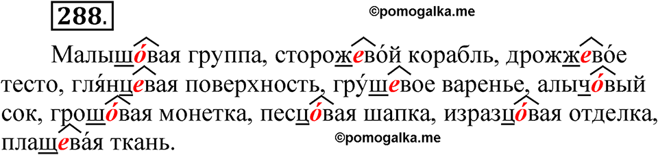 часть 2 страница 128 упражнение 288 русский язык 5 класс Рыбченкова учебник 2023 год