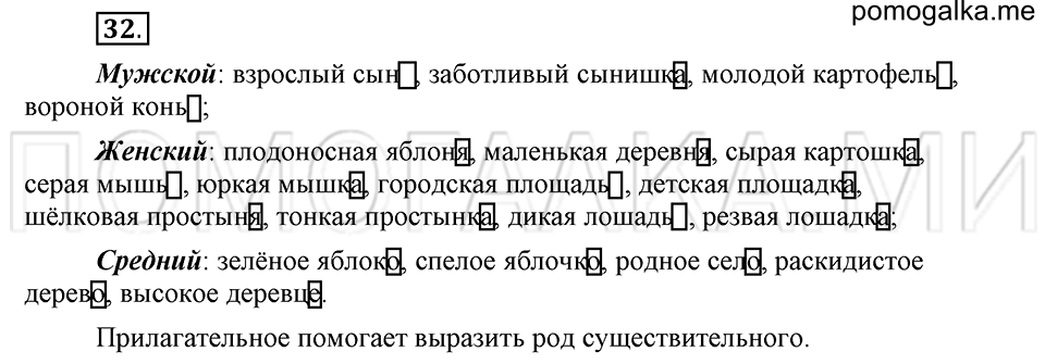 часть 2 страница 124 глава 6 упражнение 32 русский язык 5 класс Шмелёв 2018 год