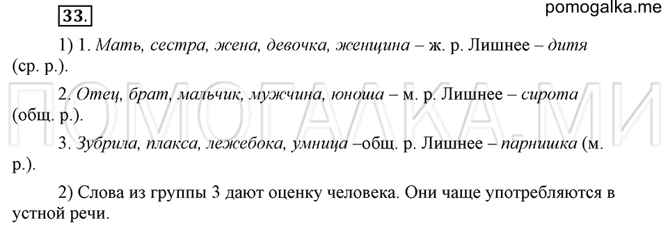 часть 2 страница 125 глава 6 упражнение 33 русский язык 5 класс Шмелёв 2018 год