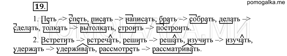 часть 2 страница 262 глава 8 упражнение 19 русский язык 5 класс Шмелёв 2018 год