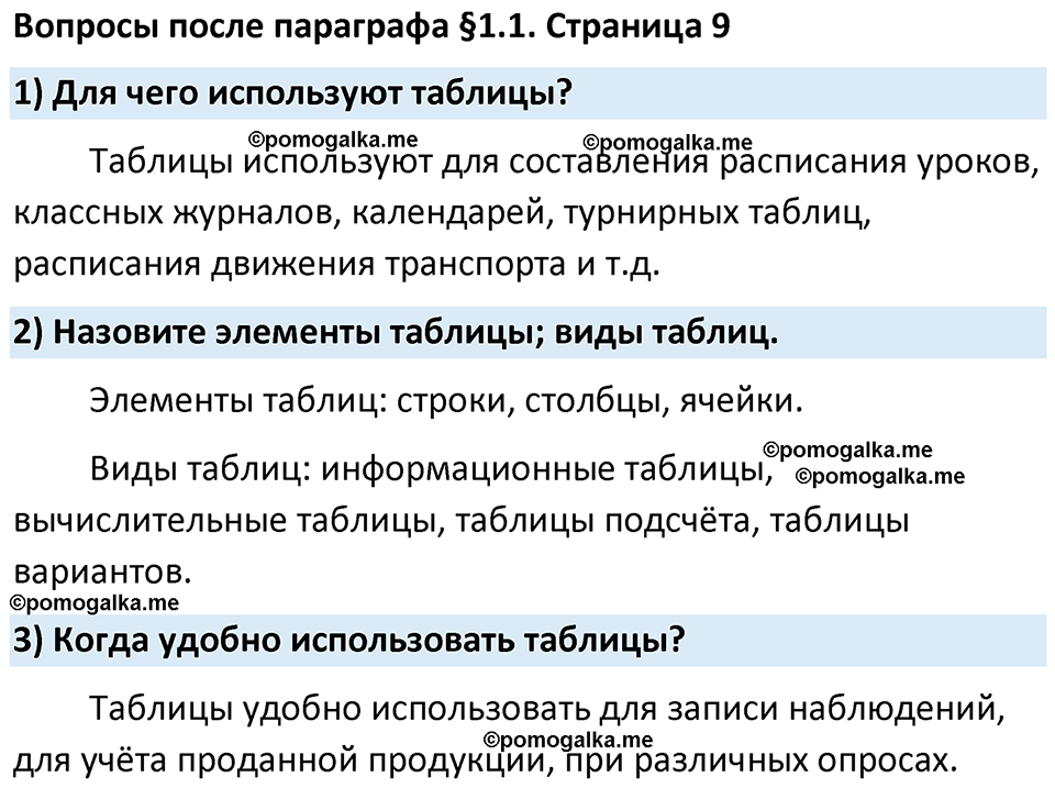 страница 9 Вопросы к §1.1 математика 5 класс Виленкин часть 1 просвещение ФГОС 2023