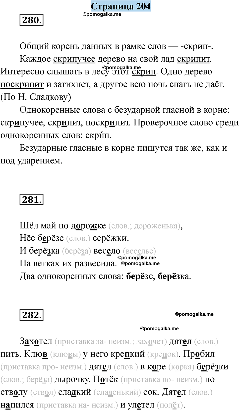 страница 204 русский язык 5 класс Якубовская, Галунчикова 2025 год