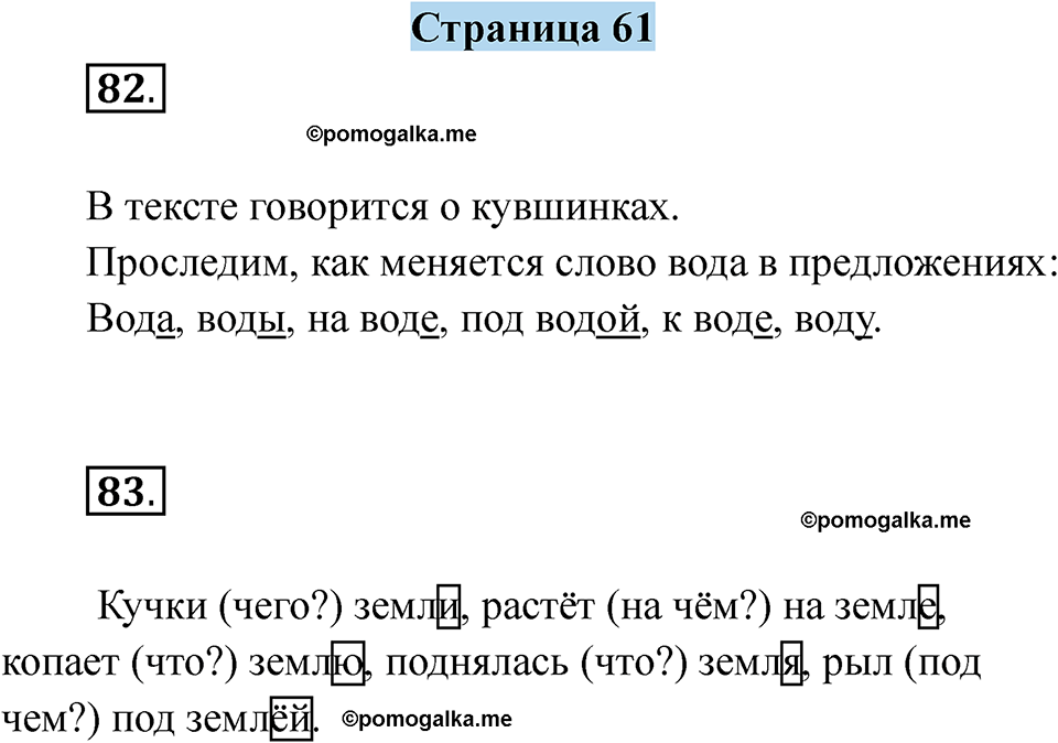 страница 61 русский язык 5 класс Якубовская, Галунчикова 2025 год