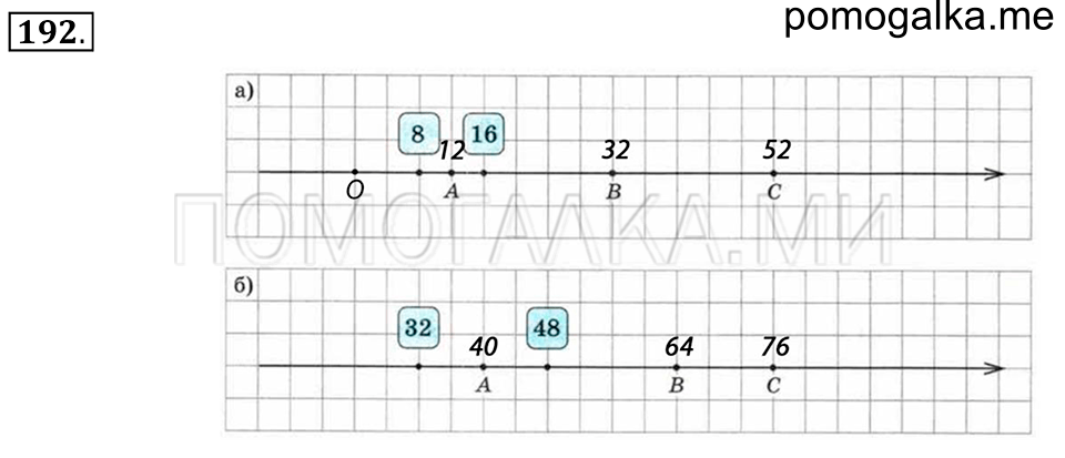 страница 56 номер 192 математика 5 класс Зубарева, Мордкович 2013 год