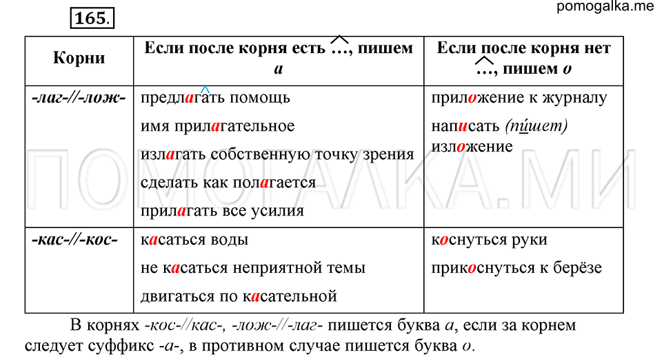 упражнение 165 русский язык 6 класс Быстрова, Кибирева 1 часть 2019 год