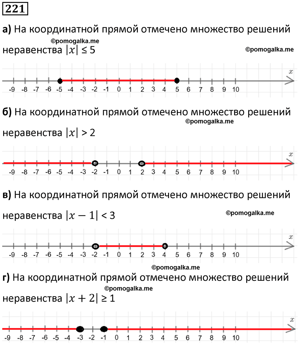 страница 48 часть 3 номер 221 математика 6 класс Дорофеев, Петерсон учебник 2024