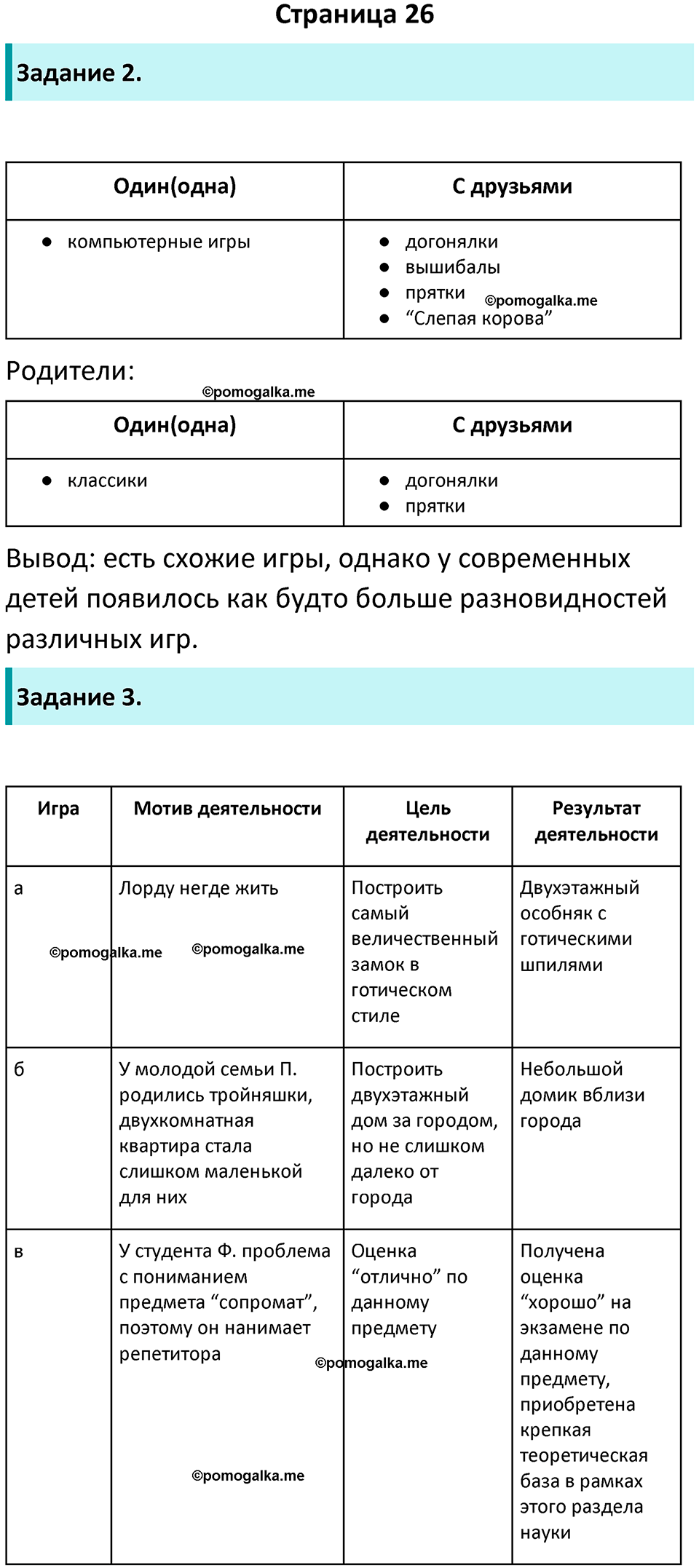 страница 26 рабочая тетрадь по обществознанию 6 класс Иванова 2023 год
