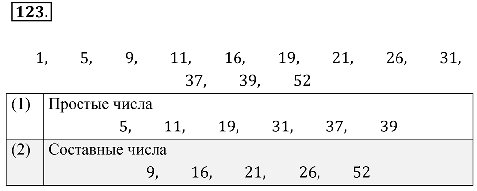 номер 123 по математике 6 класс Мерзляк 2023