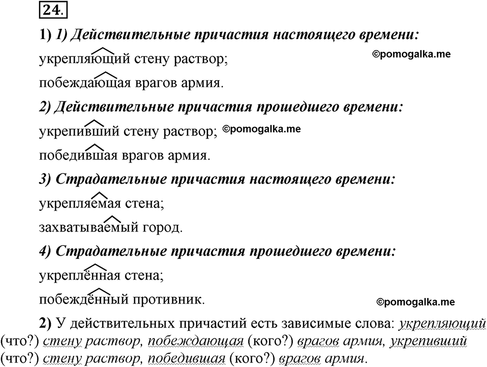 Глава 5. Упражнение №24 русский язык 6 класс Шмелёв