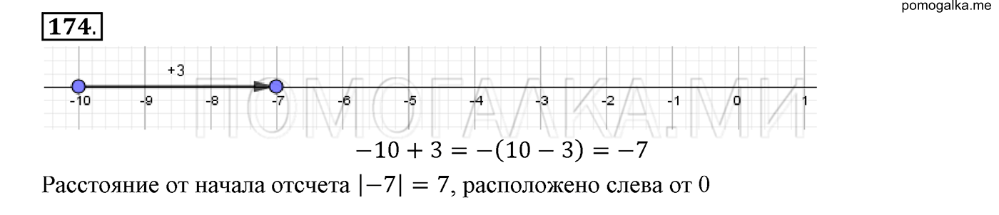 задача №174 математика 6 класс Виленкин Часть 2