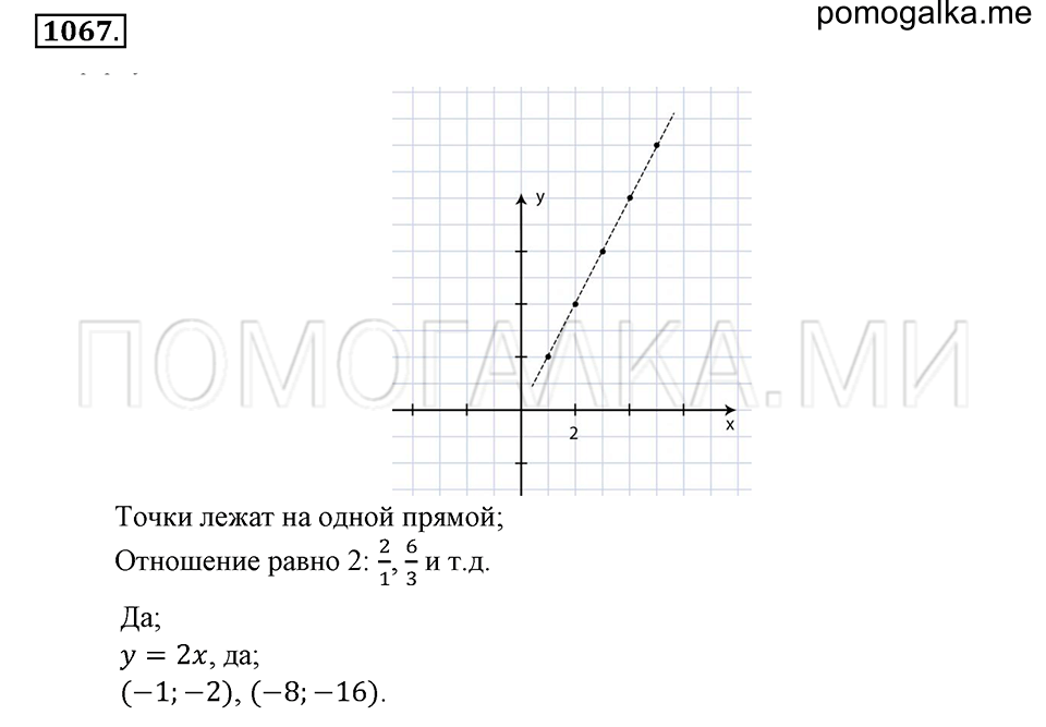 страница 238 номер 1067 математика 6 класс Зубарева, Мордкович 2009 год