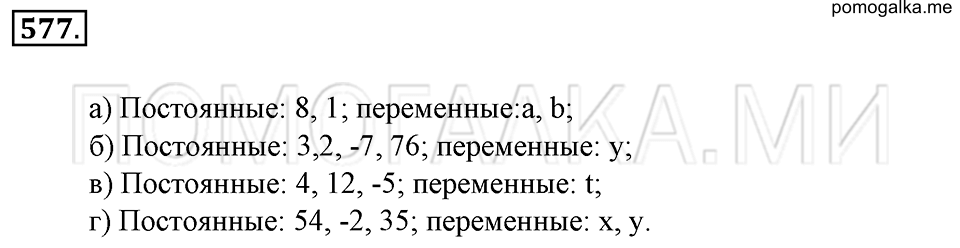 страница 128 номер 577 математика 6 класс Зубарева, Мордкович 2009 год