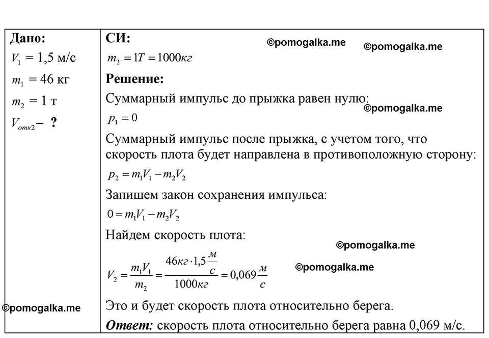 страница 67 номер 19.30 физика 7-9 класс Лукашик сборник задач 2024 год