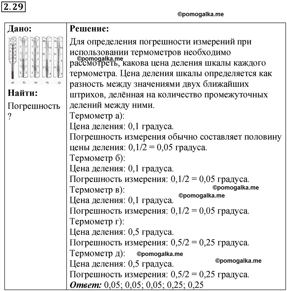 страница 9 номер 2.29 физика 7-9 класс Лукашик сборник задач 2024 год
