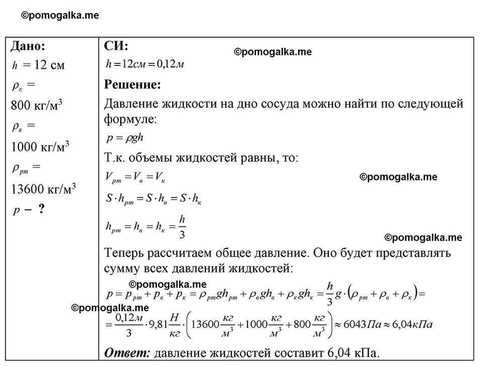 страница 81 номер 24.14 физика 7-9 класс Лукашик сборник задач 2024 год