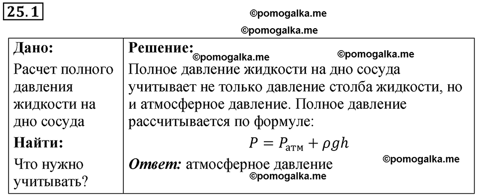 страница 85 номер 25.1 физика 7-9 класс Лукашик сборник задач 2024 год