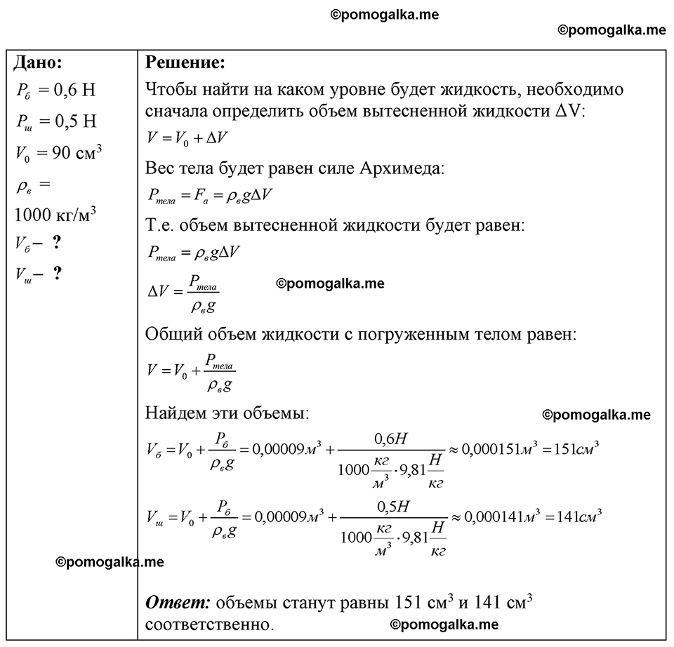страница 98 номер 27.43 физика 7-9 класс Лукашик сборник задач 2024 год