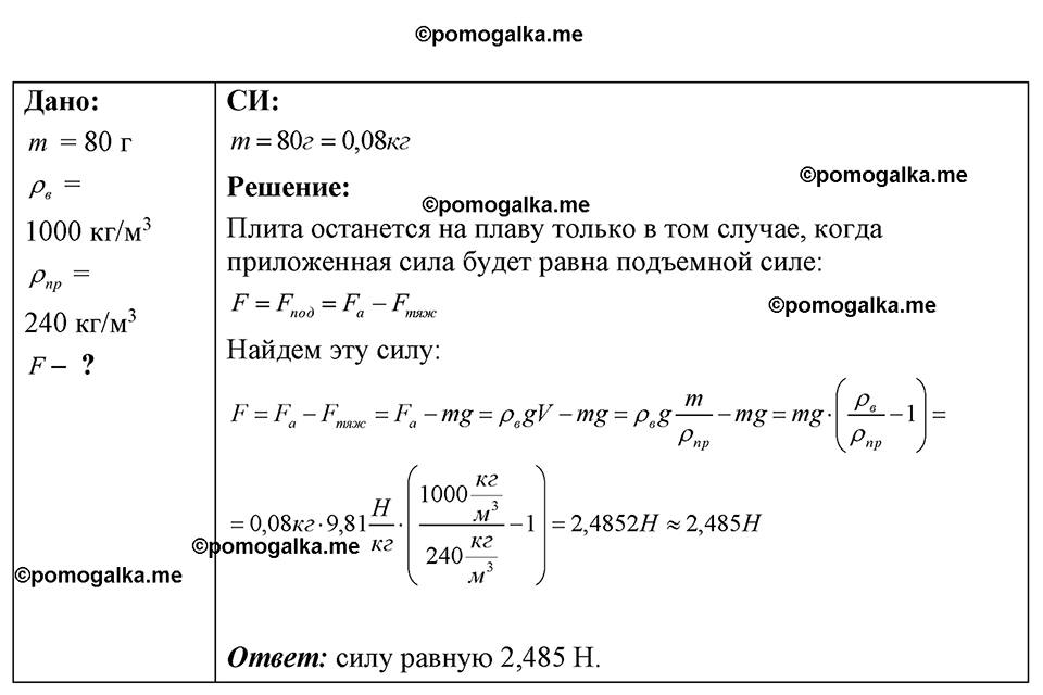 страница 99 номер 27.55 физика 7-9 класс Лукашик сборник задач 2024 год