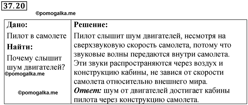 страница 139 номер 37.20 физика 7-9 класс Лукашик сборник задач 2024 год