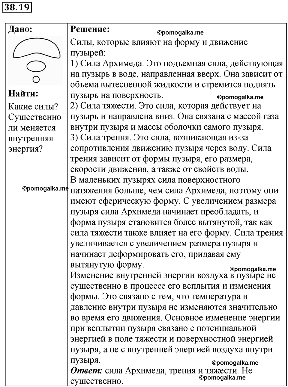 страница 143 номер 38.19 физика 7-9 класс Лукашик сборник задач 2024 год