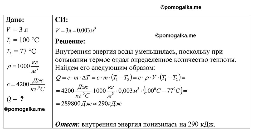 страница 150 номер 40.11 физика 7-9 класс Лукашик сборник задач 2024 год