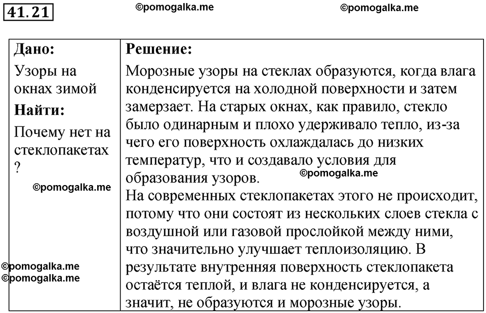 страница 156 номер 41.21 физика 7-9 класс Лукашик сборник задач 2024 год