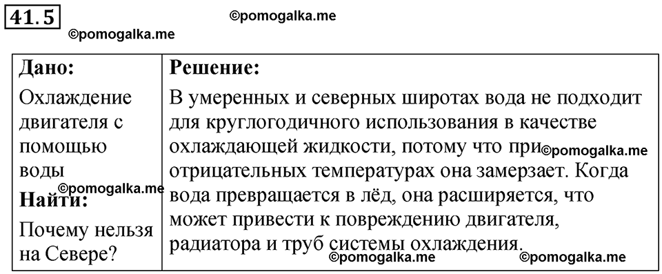 страница 154 номер 41.5 физика 7-9 класс Лукашик сборник задач 2024 год