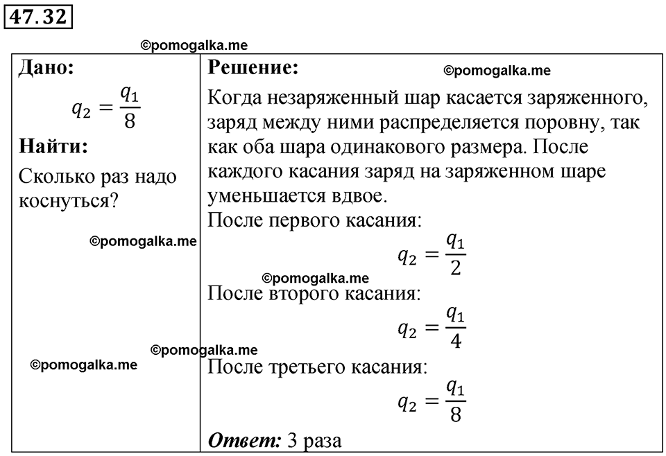 страница 173 номер 47.32 физика 7-9 класс Лукашик сборник задач 2024 год