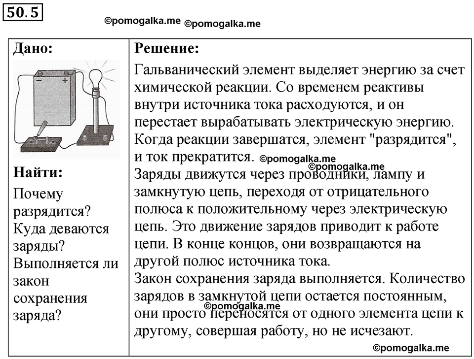 страница 180 номер 50.5 физика 7-9 класс Лукашик сборник задач 2024 год