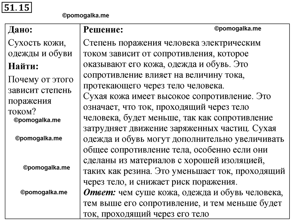 страница 184 номер 51.15 физика 7-9 класс Лукашик сборник задач 2024 год