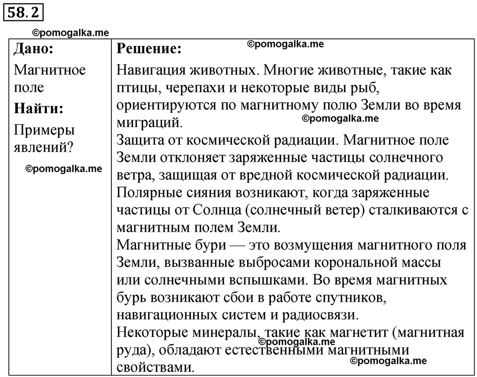 страница 207 номер 58.2 физика 7-9 класс Лукашик сборник задач 2024 год
