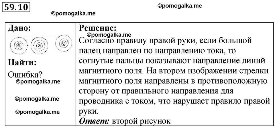 страница 210 номер 59.10 физика 7-9 класс Лукашик сборник задач 2024 год