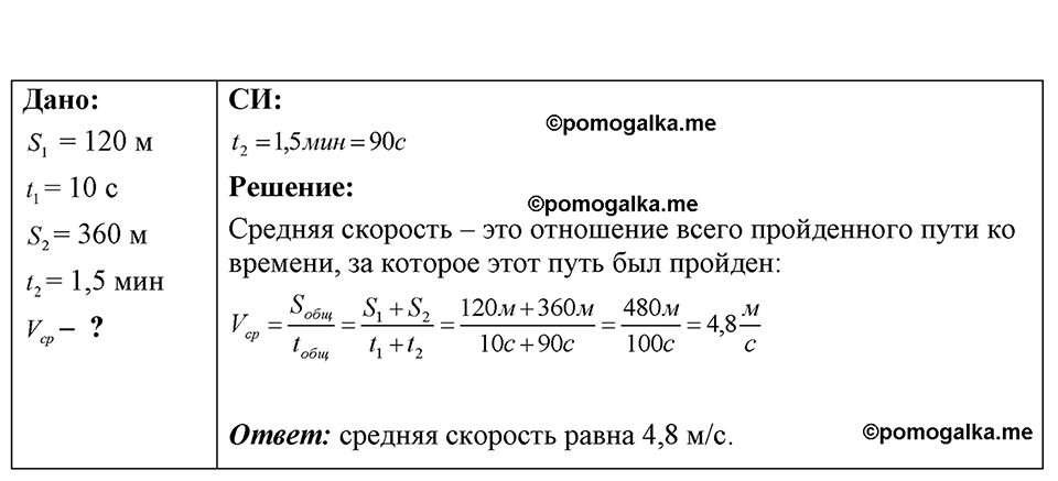 страница 20 номер 7.19 физика 7-9 класс Лукашик сборник задач 2024 год