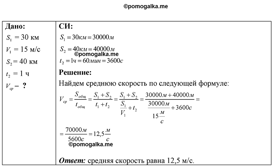 страница 20 номер 7.21 физика 7-9 класс Лукашик сборник задач 2024 год