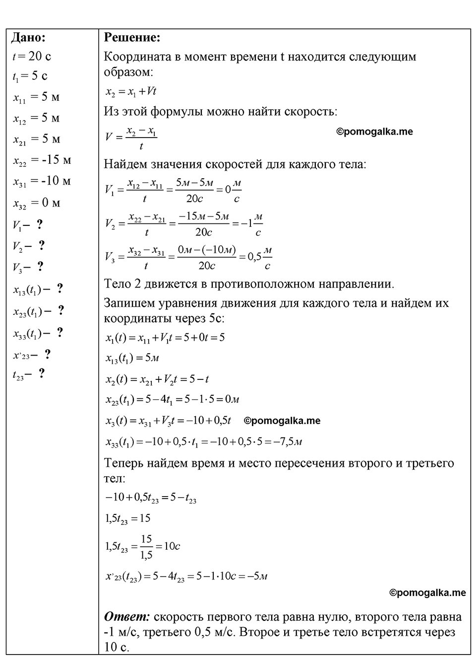 страница 23 номер 7.44 физика 7-9 класс Лукашик сборник задач 2024 год