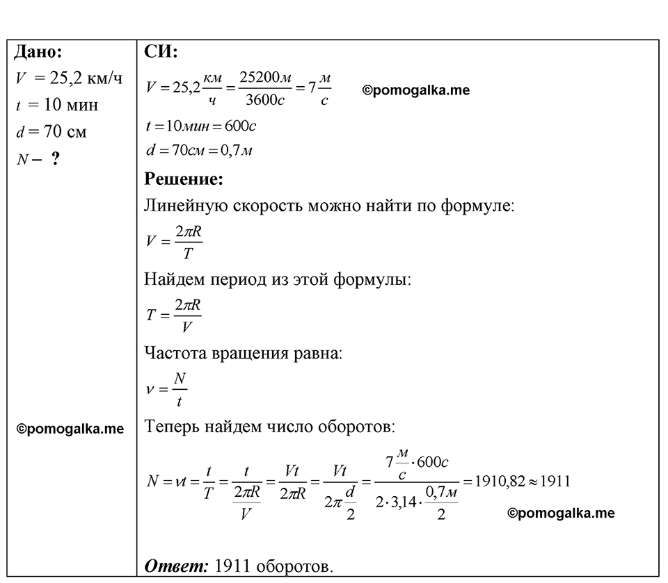 страница 25 номер 8.11 физика 7-9 класс Лукашик сборник задач 2024 год