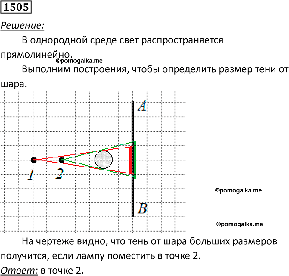 страница 185 номер 1505 физика 7 8 9 класс Лукашик сборник задач 2011 год
