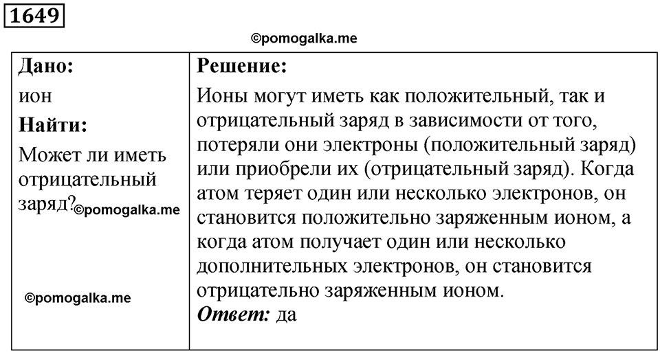 страница 201 номер 1649 физика 7 8 9 класс Лукашик сборник задач 2011 год